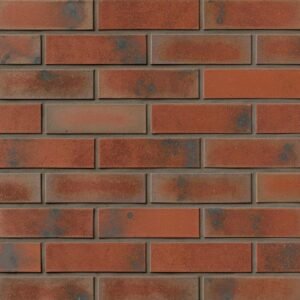 Plăcile klinker Roeben Westerwald bunt, carbon