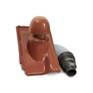 Țiglă de trecere cu țeavă de ventilație tip „ciupercă” MONZAplus