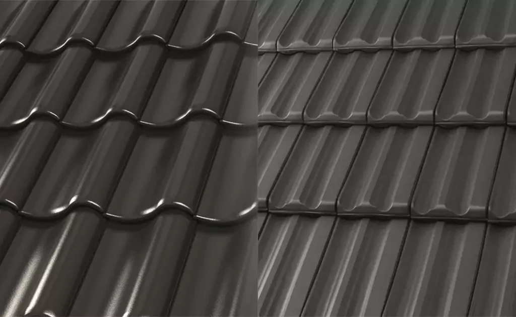 tigla ceramica acoperis glazurata angobata