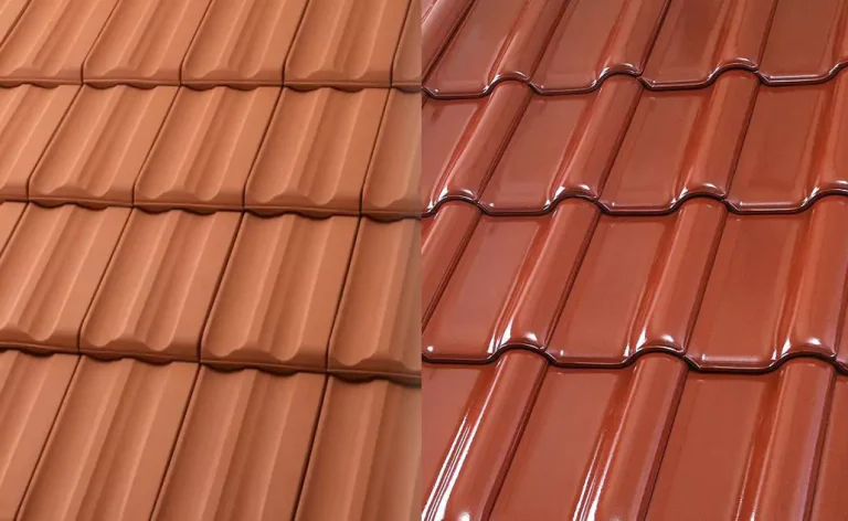 tigla ceramica glazurata angobata