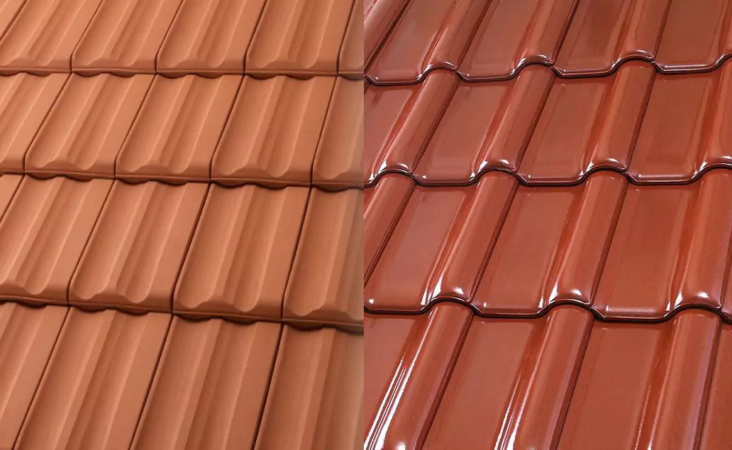 tigla ceramica glazurata angobata